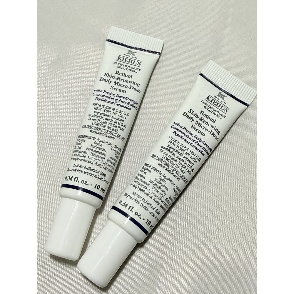 KIEHL'S Retinol Skin-Renewing Daily Micro-Dose Serum 0.34oz./10ml New